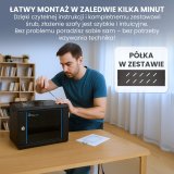 Extralink LITE 6U 530X400 WALL-MOUNTED RACKMOUNT CABINET BLACK Fritst�ende/v�g-/gulvmonteret stativ Sort #18