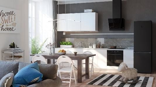 Gorenje WHI6SYB V�gmonteret Sort 650 m�/t #5