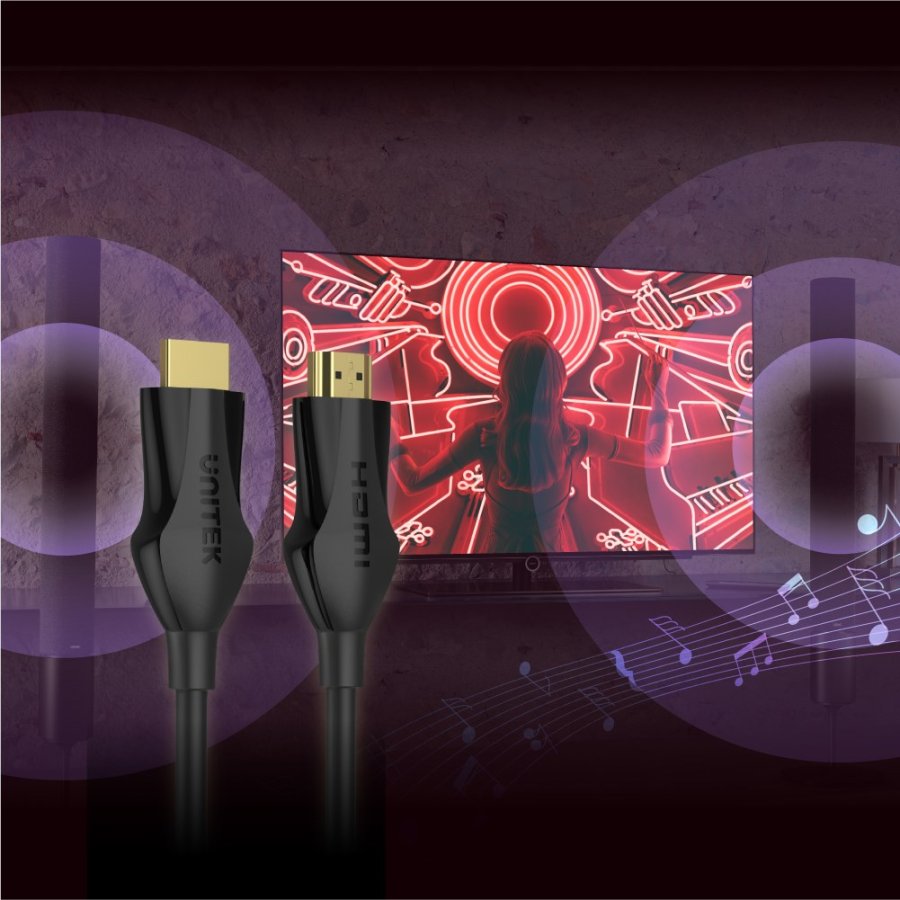 UNITEK kabel HDMI 2.1 8K, 4K @ 120HZ, C11060BK-2M #4