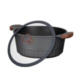 Resto Kitchenware Capella 6,6 L Rund Sort, Tr� #7