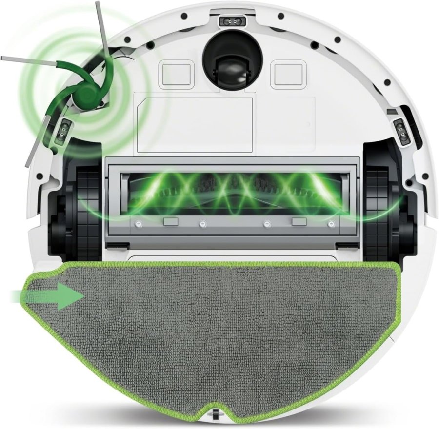 Robotst�vsuger iRobot Roomba 115 Combo + Auto Empty-station hvid #6