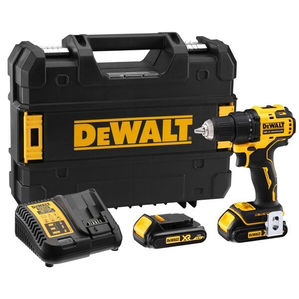 DeWALT DCD708S2T-QW bor 1650 rpm Nglefri 1,1 kg Gul #1