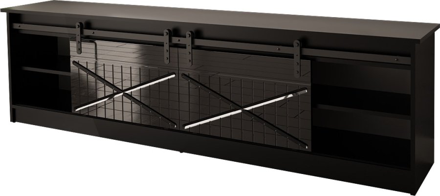 RTV GRANERO 200x56,7x35 sort/sort blankt kabinet #2
