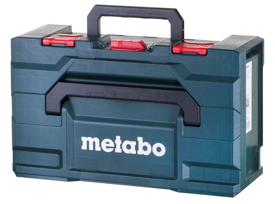 Vinkelsliber METABO W 18 LTX 150 QUICK (600404650) + metaBOX 165 L-kuffert Grn, Sort #6