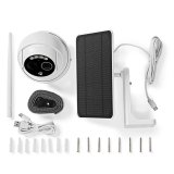 Nedis WIFICBO50WT overvgningskamera Kuppel IP-sikkerhedskamera Udendrs 1920 x 1080 pixel Loft #12