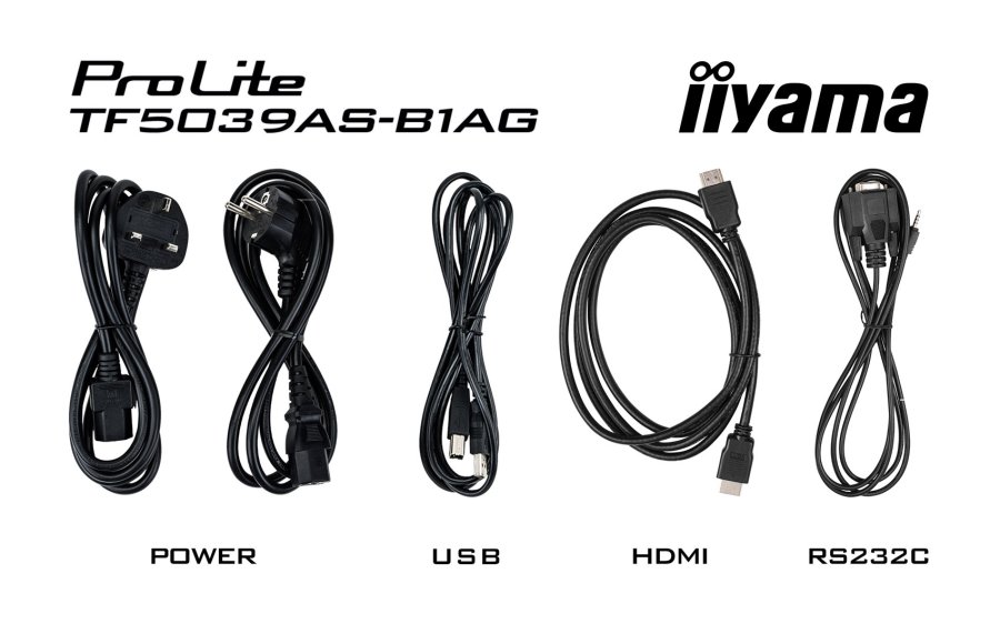 iiyama TF5039AS-B1AG skilte display Digital fladpaneldisplay 125,7 cm (49.5
