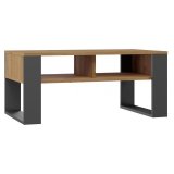MODERN 2P ARTISAN ANTHRACITE COFFEE TABLE #1
