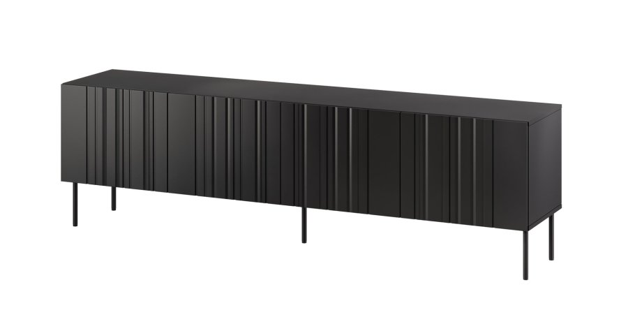 Cama RTV-skab ISLA 200x40x60 mat sort #1