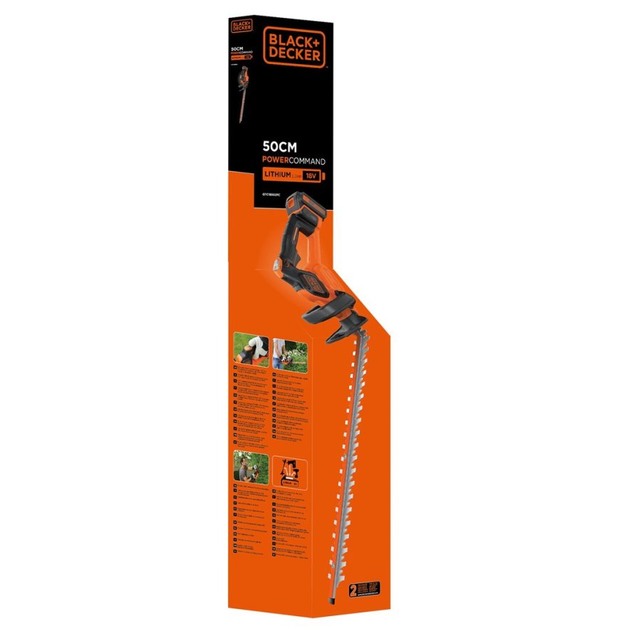 Black & Decker GTC18502PC-QW elektrisk hkkeklipper Dobbeltklinge #3