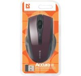 DEFENDER ACCURA MM-665 RF MUS maroon 1600dpi 6P #4