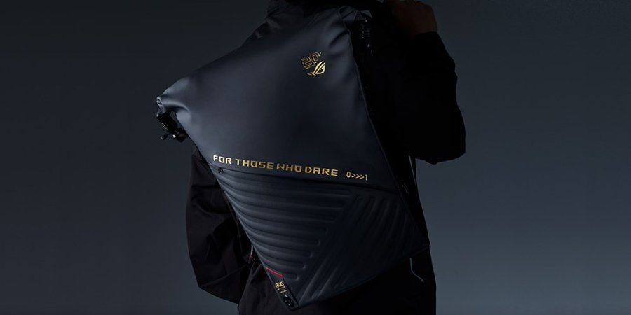 ASUS ROG SLASH Backpack Edition 20 rygs�k Rulletoprygs�k Sort Polyester, PU-l�der #6