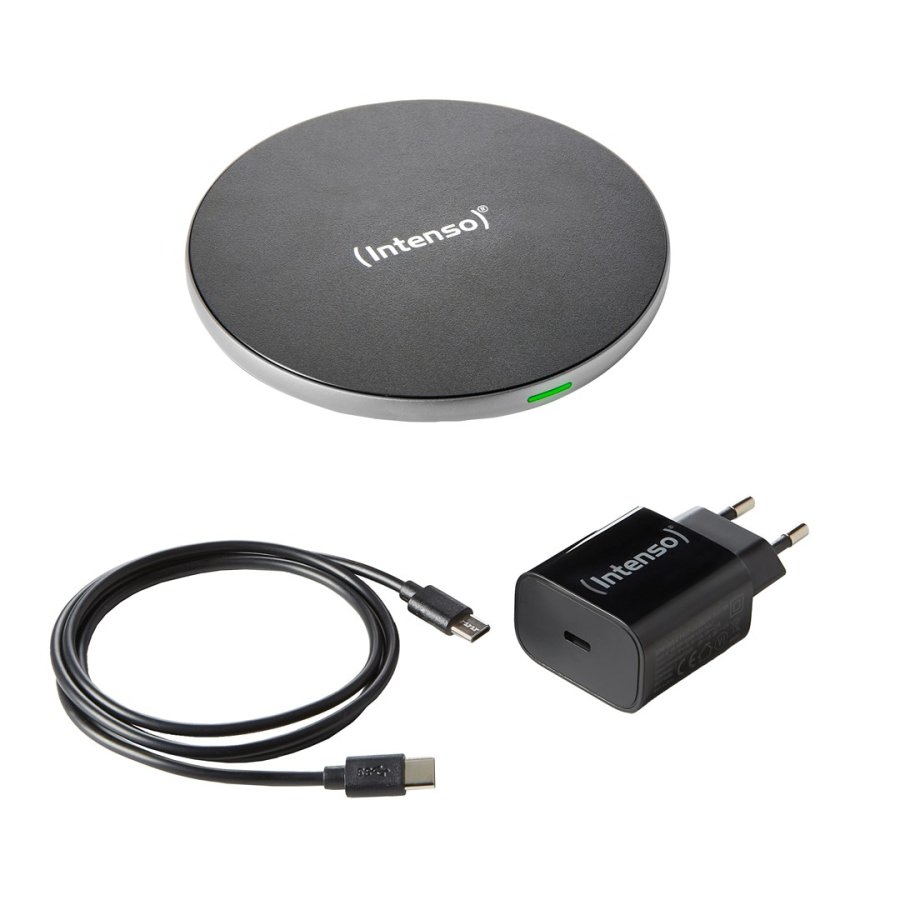 Intenso BA2 Smartphone Sort, Slv USB Trdls opladning Hurtig opladning Indendrs #5