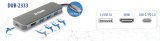 D-Link DUB-2333 Ledningsfrt USB Type-C Gr #3