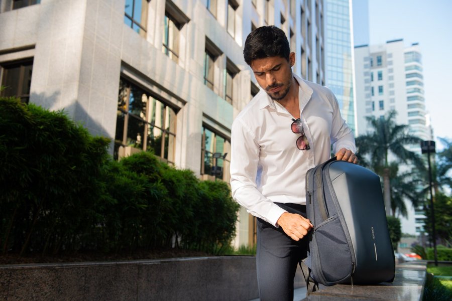 XD DESIGN RYGSK BIZZ BACKPACK MARINEBL P/N: P705.935 #15