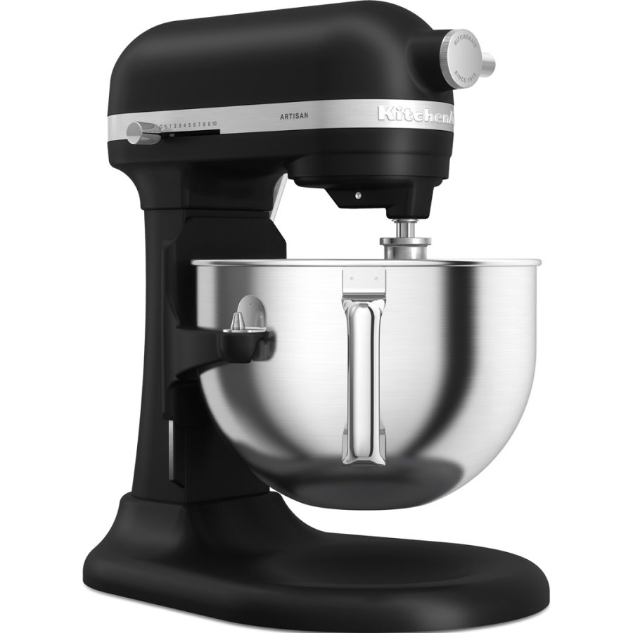 KitchenAid 5KSM60SPXEBM Bordmixer 375 W Sort, Gr�, Rustfrit st�l #5