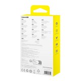 Baseus Gem USB A til USB C hurtigopladningskabel 2 m 100 W Lilla #6
