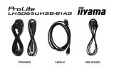 iiyama LH5065UHSB-B1AG skilte display Digital fladpaneldisplay 125,7 cm (49.5