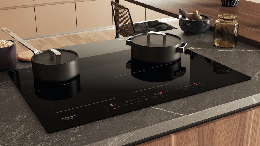 Hotpoint Ariston HS 1377C CPNE Sort Indbygget 77 cm Zone induktionskogeplade 4 zone(s) #6