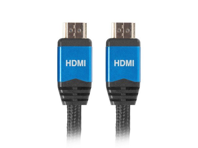 Lanberg CA-HDMI-20CU-0018-BL HDMI-kabel 1 m HDMI Type A (Standard) Sort #1