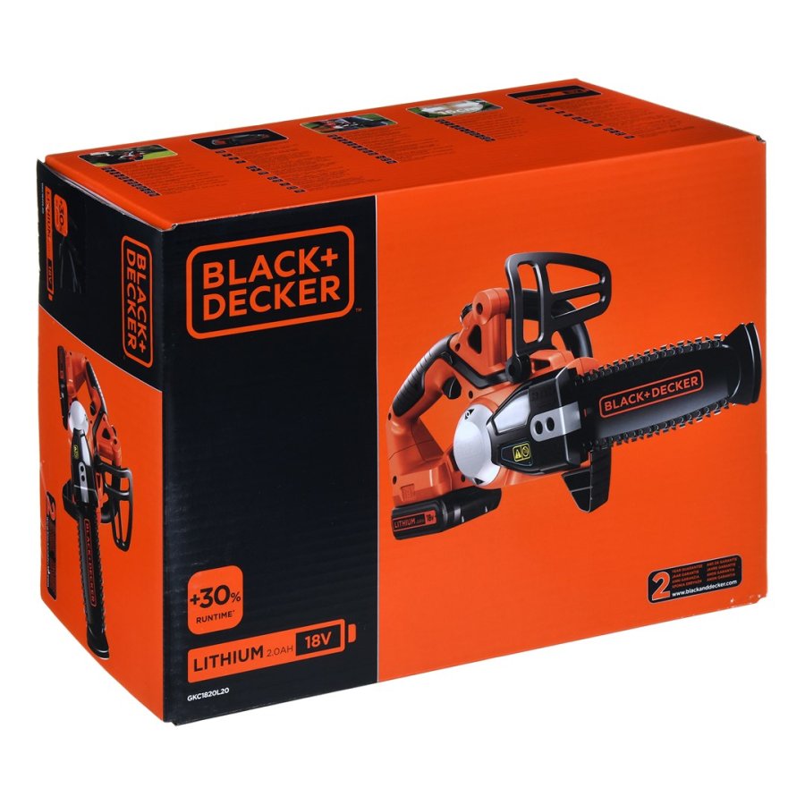 Black & Decker GKC1820L20 Sort, Orange #10
