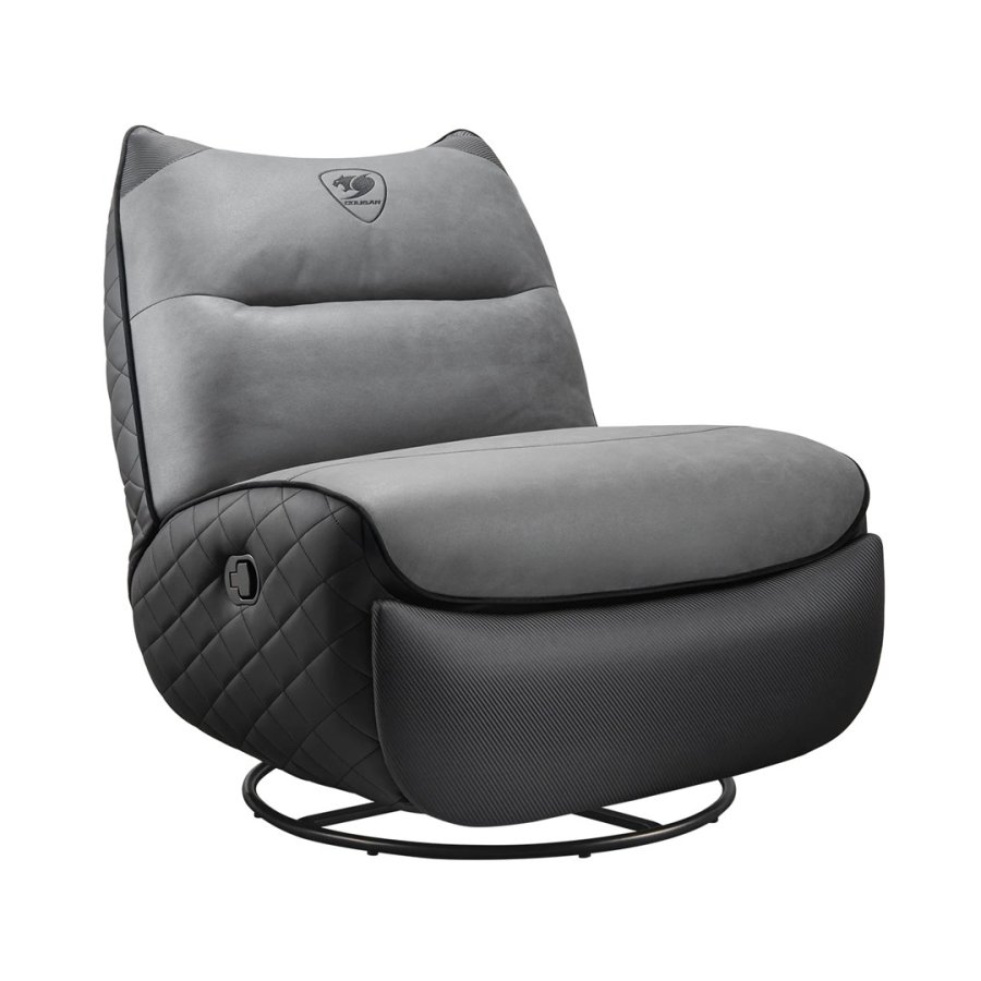 COUGAR Overlord Neo Gamingsofa Polstret vatteret s�de Sort, Gr� #1