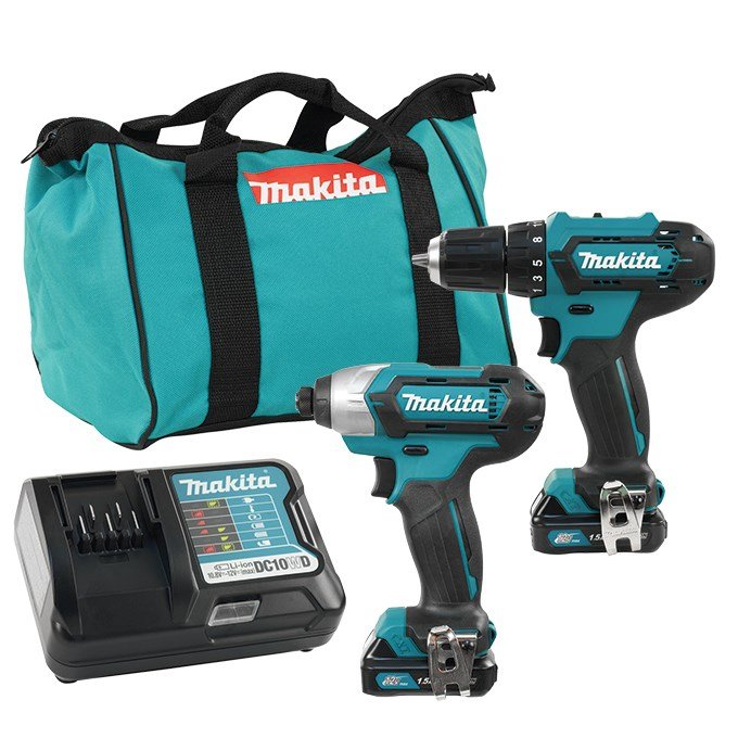Makita CLX224X power tool combo kit Battery #1