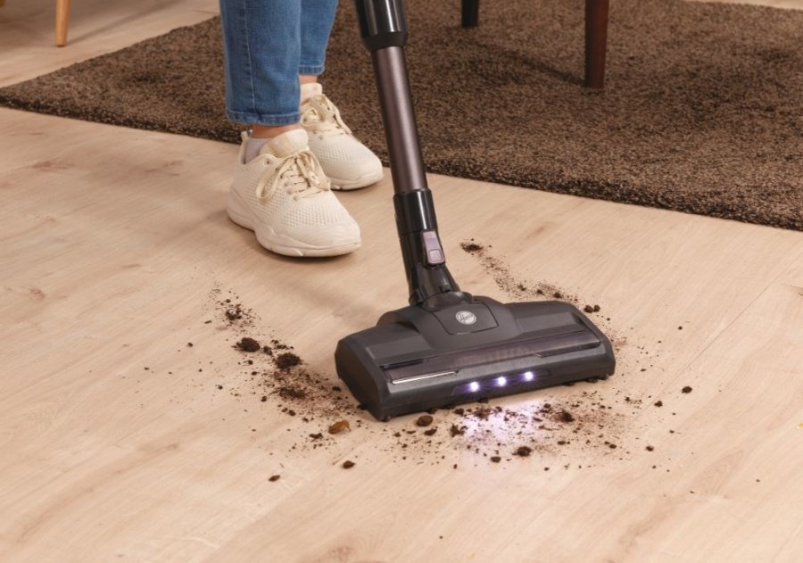 Hoover HF1 HF103X 011 Stick vakuum Batteri Dry Stof Posels 0,9 L 170 W Titanium #68