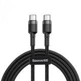 Baseus Cafule USB-kabel 1 m USB C Sort, Gr #1