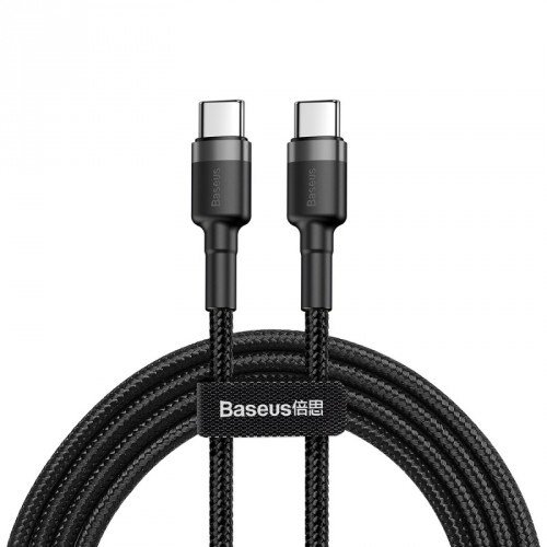 Baseus Cafule USB-kabel 1 m USB C Sort, Gr #1