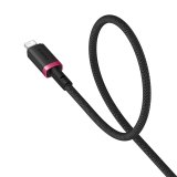 Baseus Dura Type A til IP 2,4A hurtigopladningskabel Sort, Rd #5