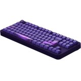 Dark Project ALU87B Celestial, G3MS Voidstone Switch, UK/DE/AT/ES/IT/FI/NO/SE/DK tastatur Spil USB QWERTZ Dansk, Engelsk, Tysk, Italiensk, Nordisk, Norsk, Spansk, Svensk, UK engelsk Lilla #6