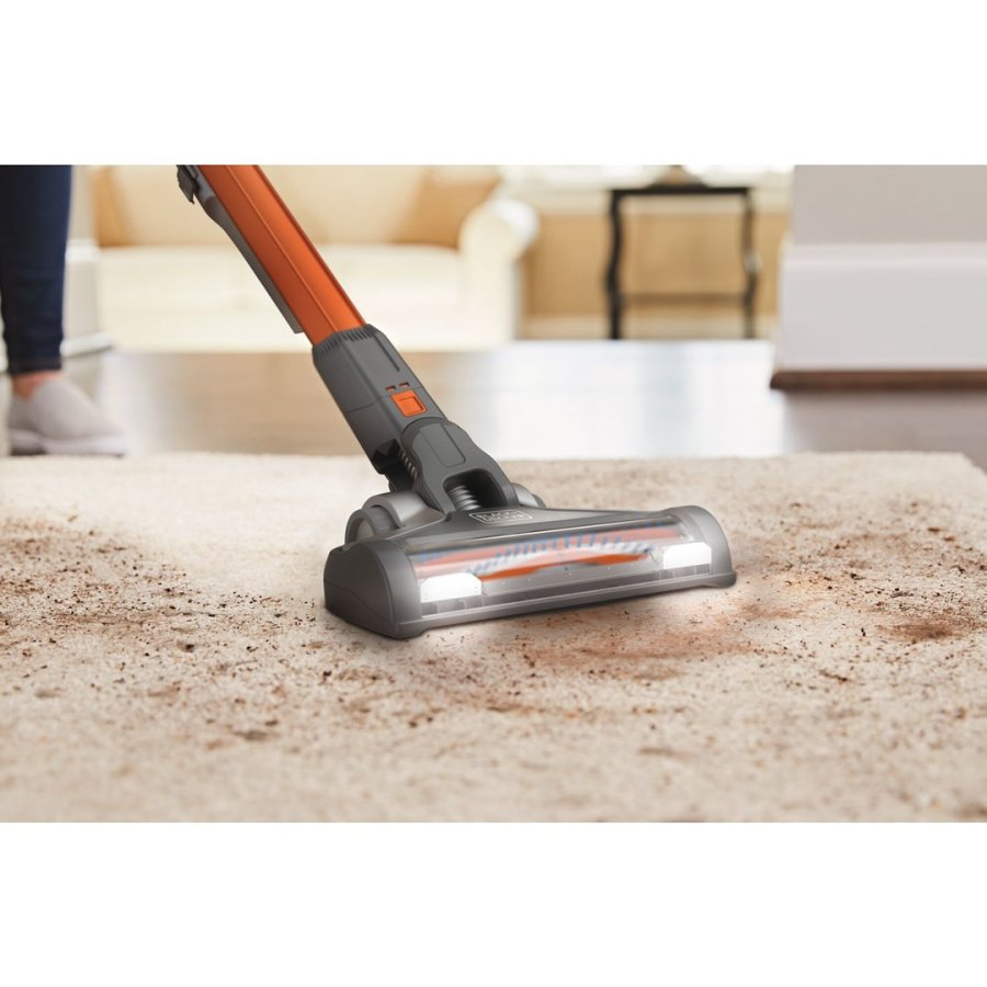 Black & Decker BHFEV182C-QW stav stvsuger & elektrisk kost 2-i-1 stangstvsuger Batteri Dry Posels Orange, Titanium 2 At #19