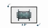 Gembird WM-80ST-01 tv-beslag 2,03 m (80