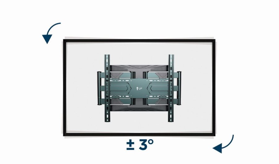 Gembird WM-80ST-01 tv-beslag 2,03 m (80