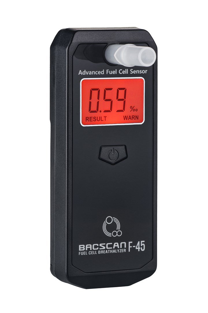 BACscan F-45 alkoholmeter 0 - 4% Sort #5