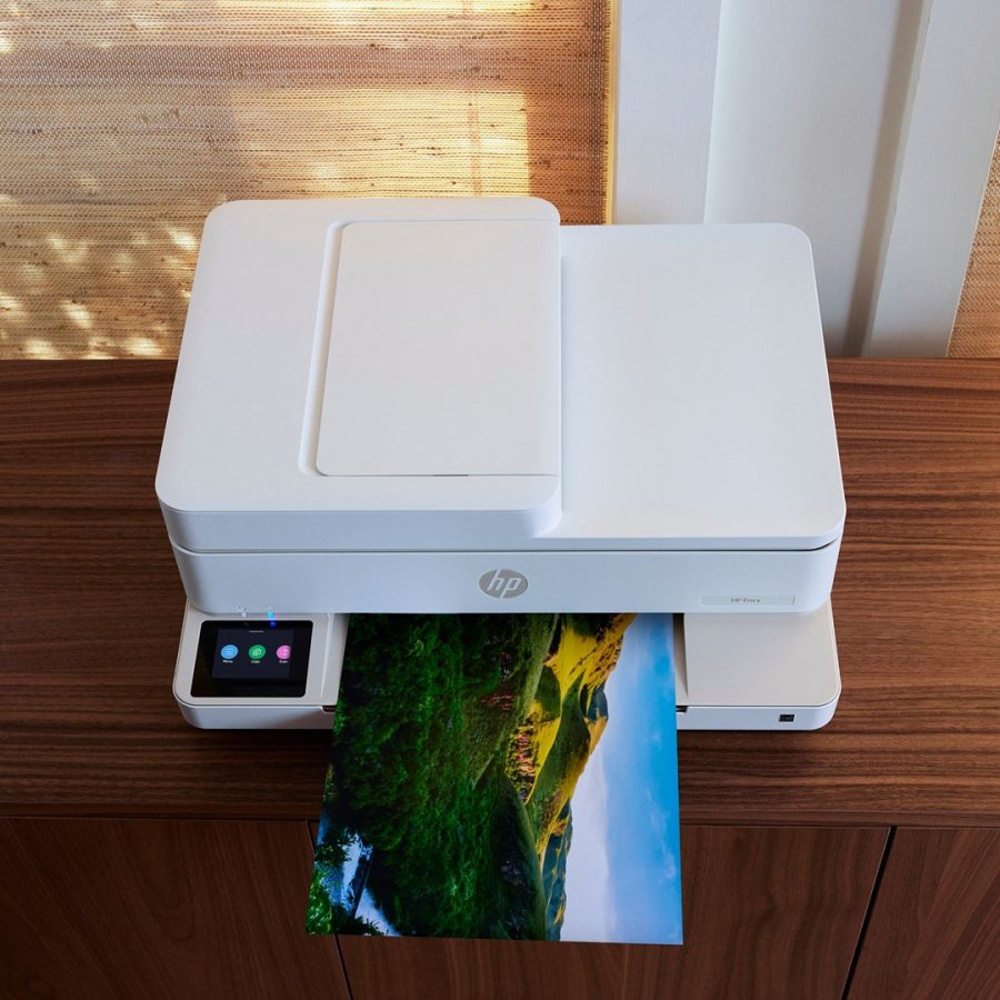 HP ENVY 6520e Trdlst All-in-One Farve Printer, Instant Ink; Fotoudskrivning #12