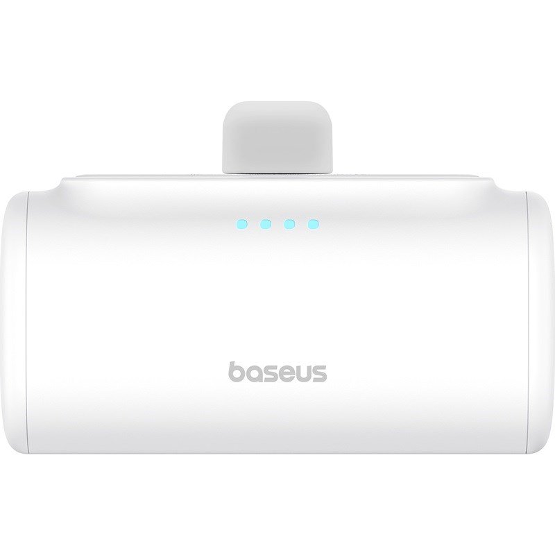 Baseus Compact P10068306213-00 Lithium-ion powerbank 5000 mAh Hvid #1