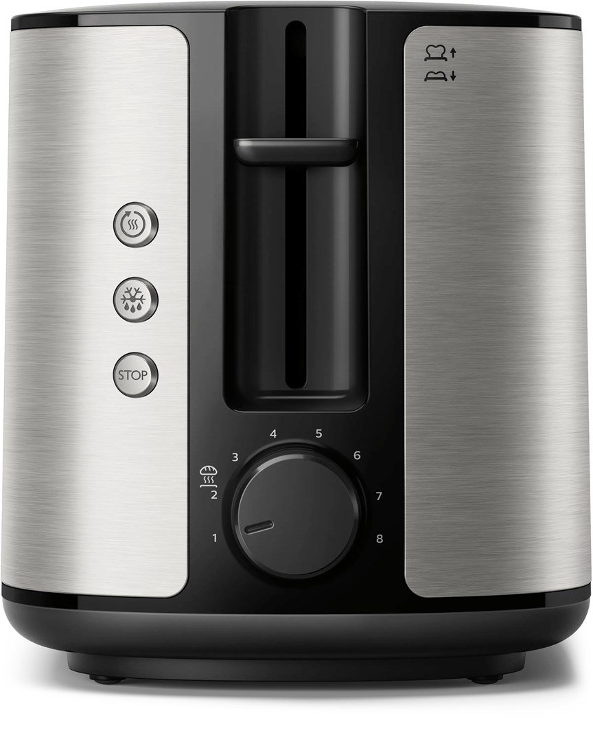 Philips Viva Collection HD2650/90 Br�drister - 2 skiver, bred br�dholder, metal #2