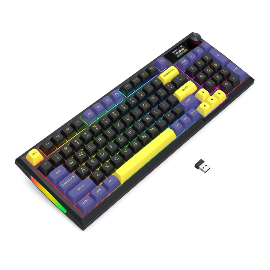 REDRAGON Glintstone K725LBY-RGB-PRO tastatur Sort #4