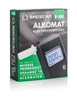 BACscan F-50 alkoholmeter 0 - 4% Sort #4