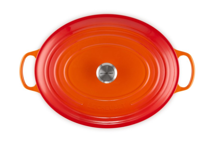 Le Creuset 21178400902430 hollandsk ovn 13,9 L Orange, R�d #4