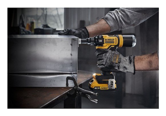 DeWALT DCF403NT-XJ el-nittevrktjer Sort, Gul 2.4,3.2,4,4.8 mm 10000 kN #8