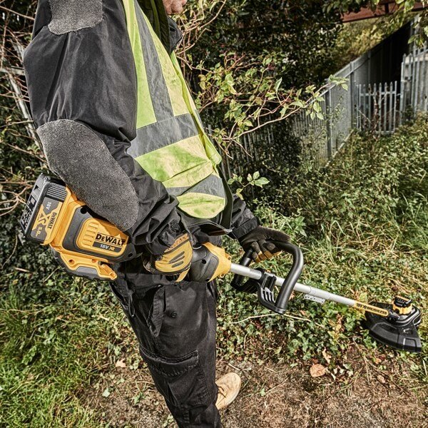 DeWALT DCM561PBS-XJ brsteskrer & strengtrimmerer 3,3 cm Batteri Gul #4