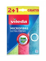 Mikrofiber rengringsklud Vileda 167602 Mikrofiber 3 Dele (3 enheder) #1