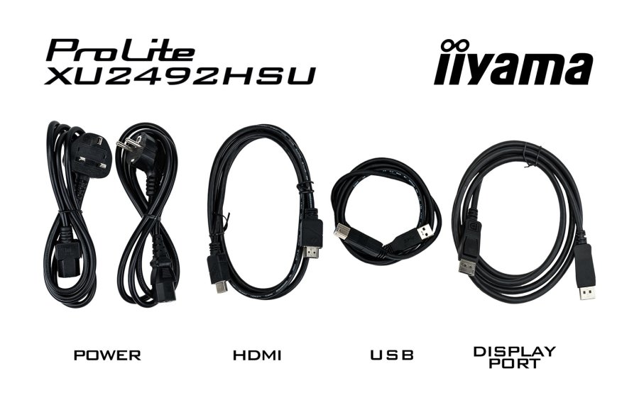 iiyama ProLite XU2492HSU-B6 computerskrm 60,5 cm (23.8