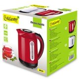 MAESTRO MR-041 (MR-041-RED) elkedel 1,7 L 2000 W Sort, Rd #13