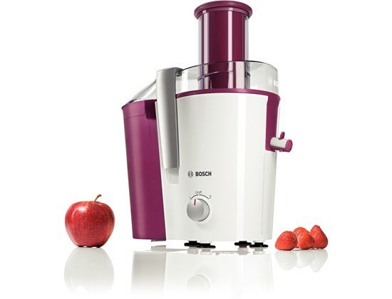 Bosch MES25C0 citruspresser og juicemaskine Frugtpresser 700 W Cherry (fruit), Transparent, Hvid #3