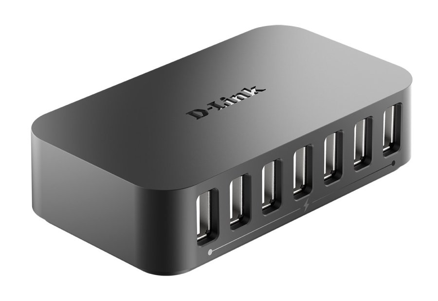 D-Link DUB-H7 USB 2.0 Type-B 480 Mbit/s Sort #3