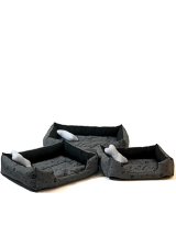 GO GIFT Hunde seng L - grafit - 65x45x15 cm #4