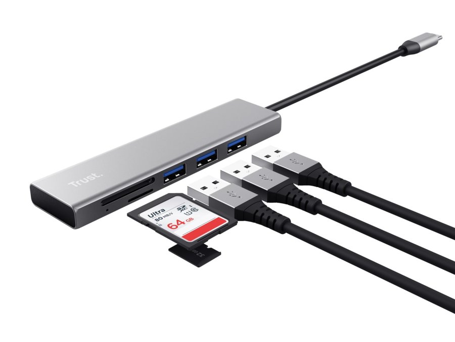 Trust Halyx USB 3.2 Gen 1 (3.1 Gen 1) Type-C 104 Mbit/s Aluminium #4